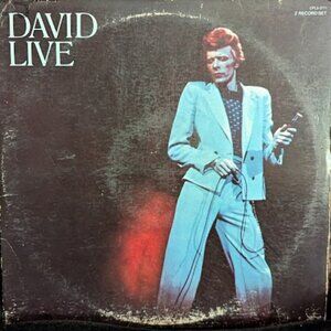 David Bowie "David Live" VTG Vinyl Record LP Gatefold 1975 RCA Victor CPL2-0771